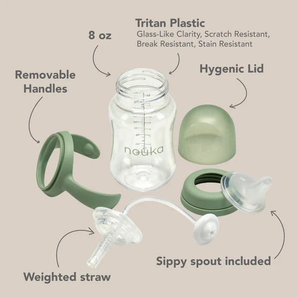 Noüka - Transitional Sippy/Weighted Straw Cup