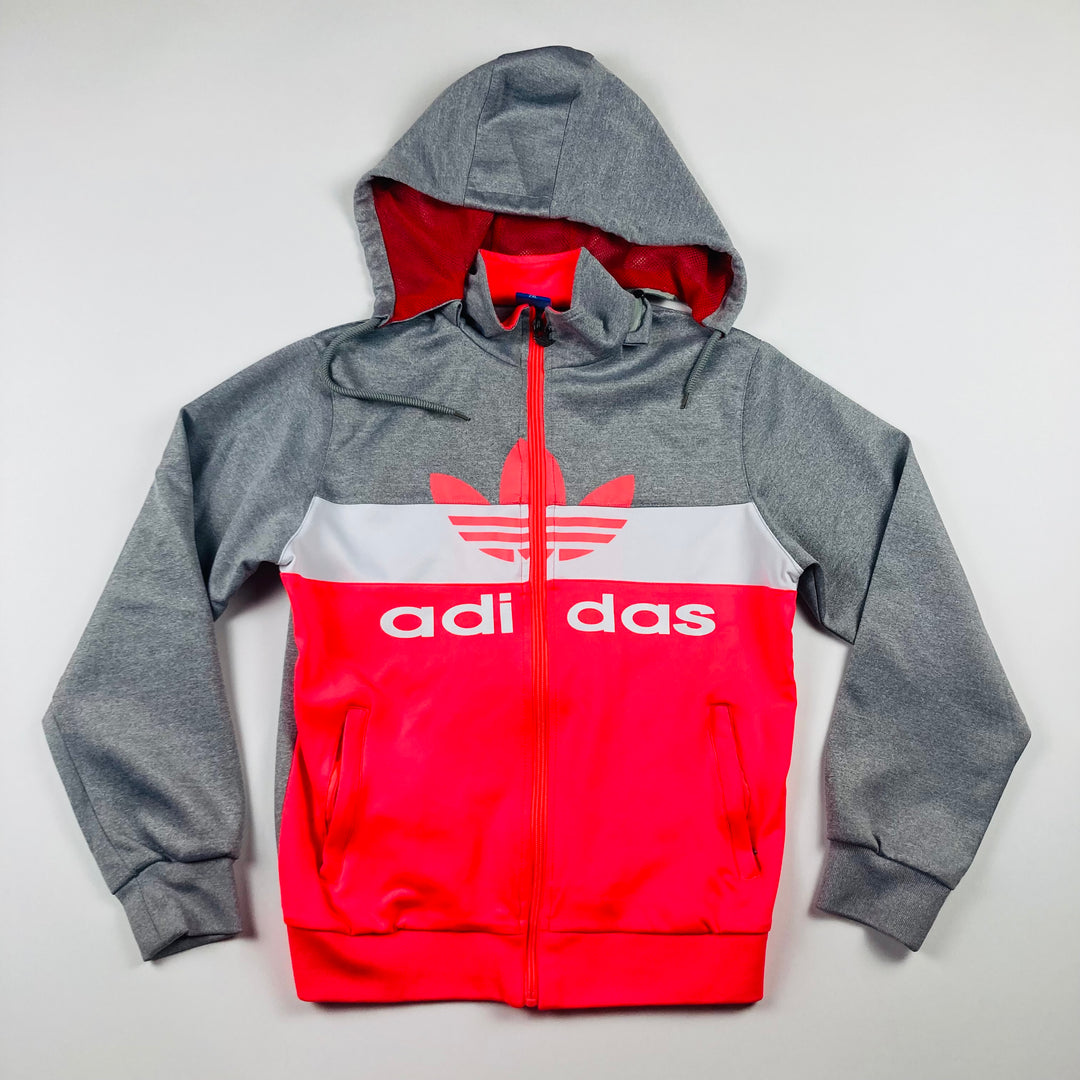 Adidas Zip Up Track Jacket - Size Youth 2XL (16/18Y) or Women's Small