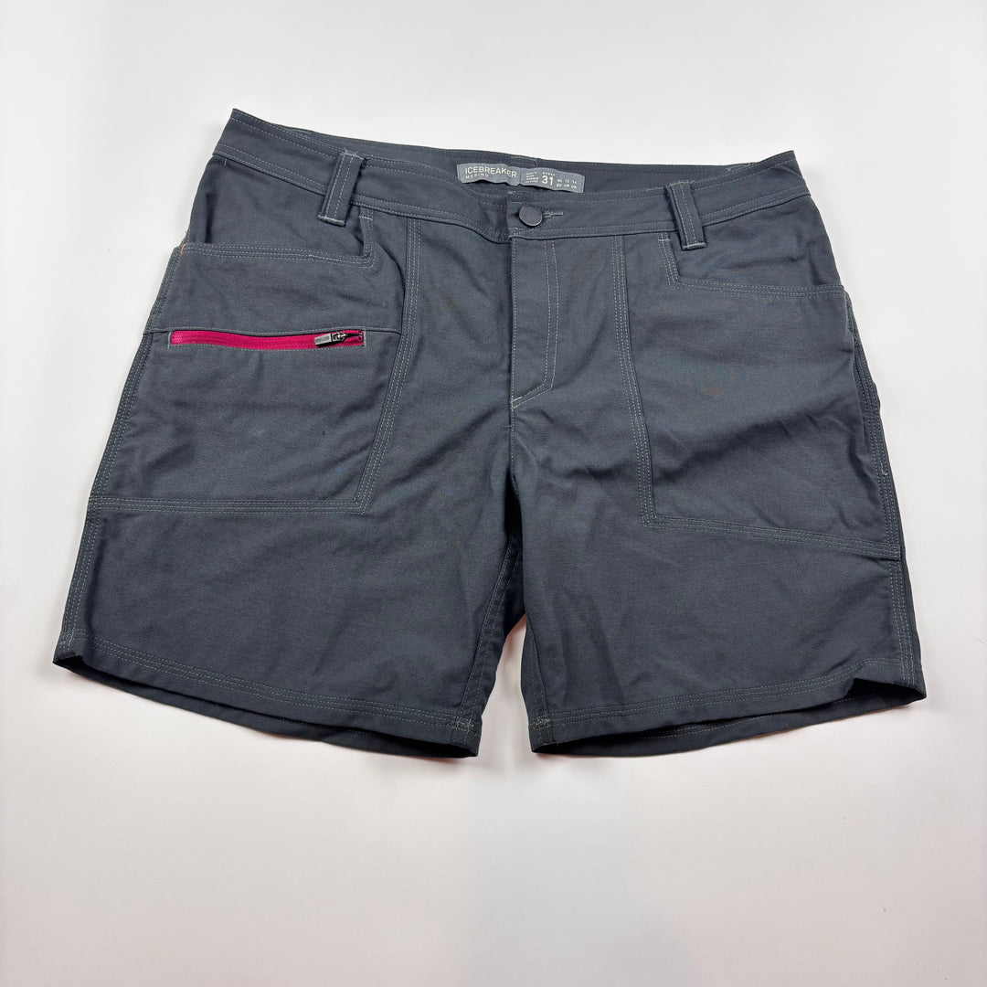 Icebreaker Merino Wool Shorts - Size 12 Women&