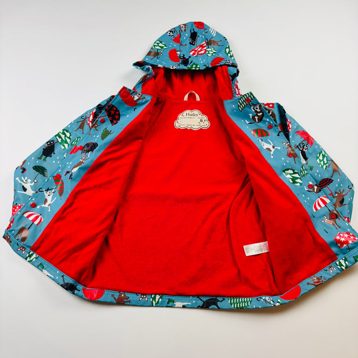 Hatley Lined Rain Jacket - Size 8 Youth
