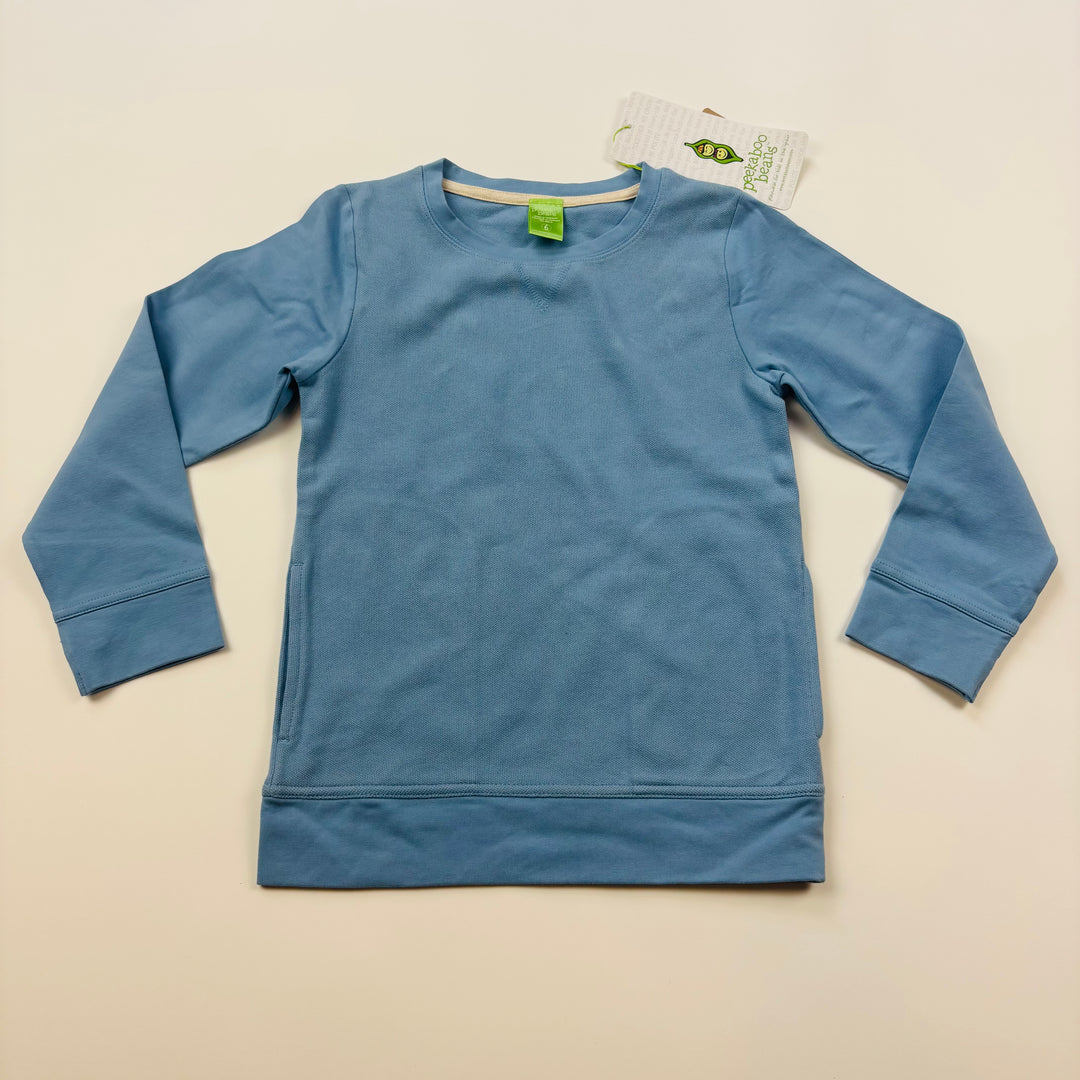 Peekaboo Beans "Ready or Not" Pullover - Size 6 Kids