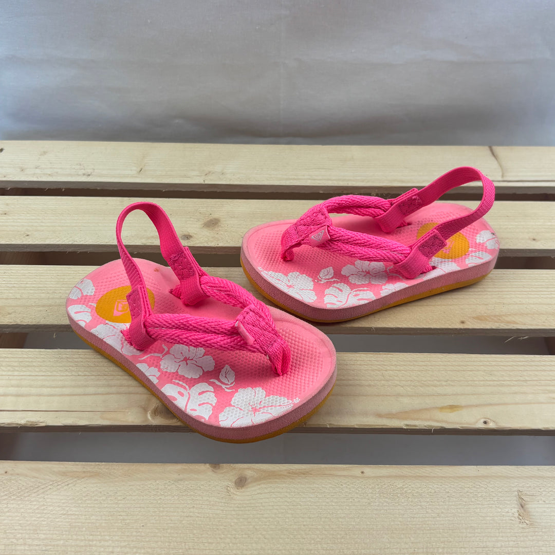 Roxy Baby Flip Flops -  Size 5 Toddler