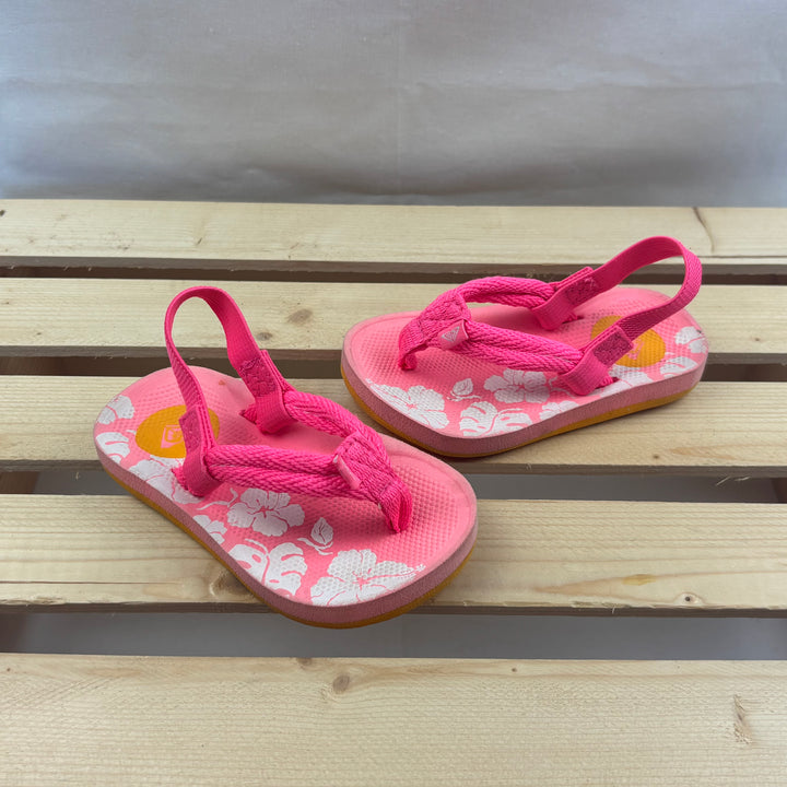 Roxy Baby Flip Flops -  Size 5 Toddler