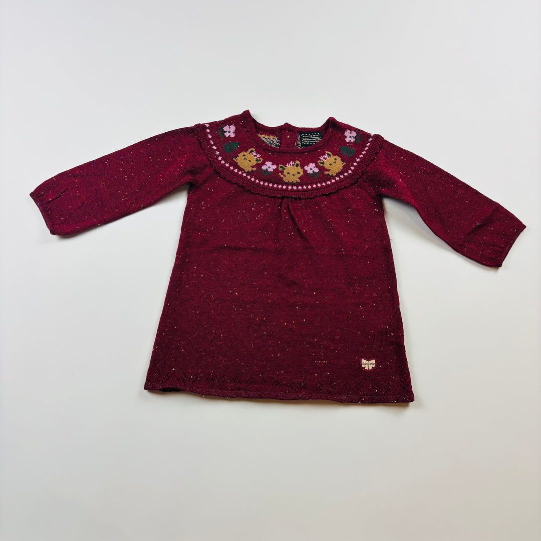 Souris Mini - Knit Dress Size 12-18 Months