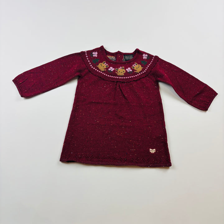 Souris Mini - Knit Dress Size 12-18 Months