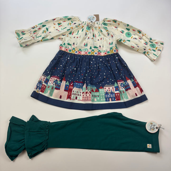 Wild Flowers Kids Outfit - Size 10 Youth