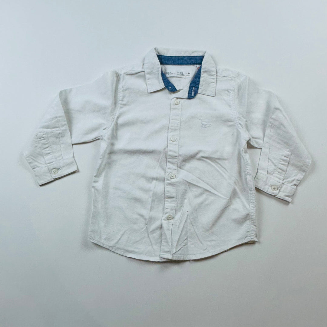 Zara Button Up Shirt - Size 2-3 Kids