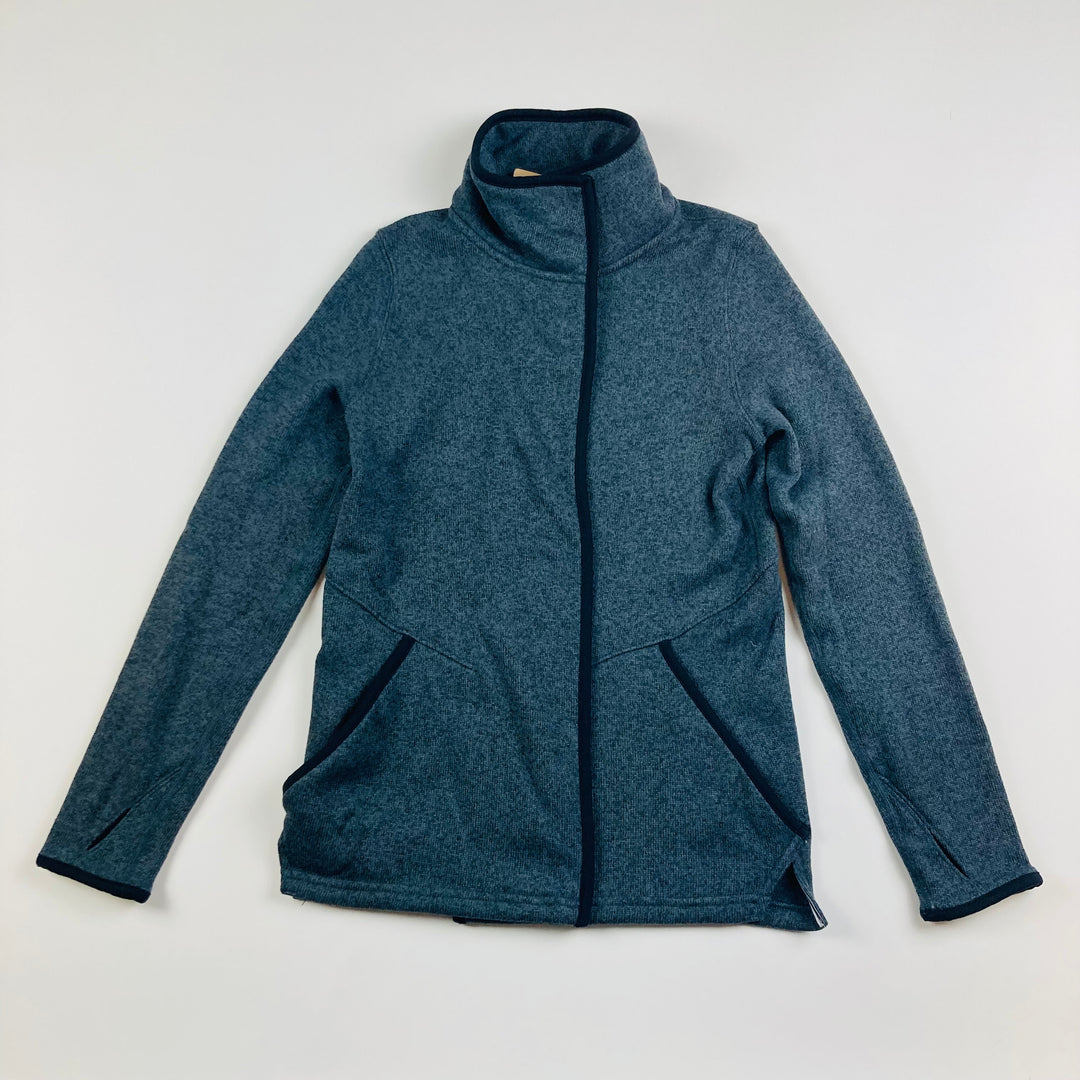 Ivivva Fleece Snap Up Sweater - Size 10 Youth