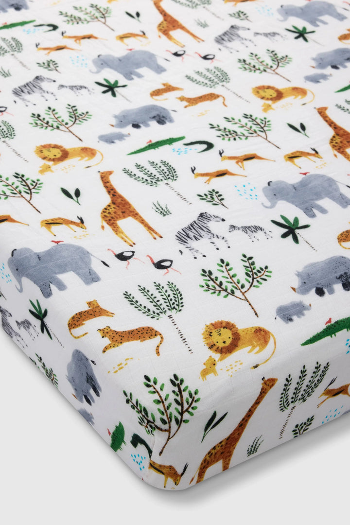 Loulou Lollipop - Muslin Fitted Crib Sheets