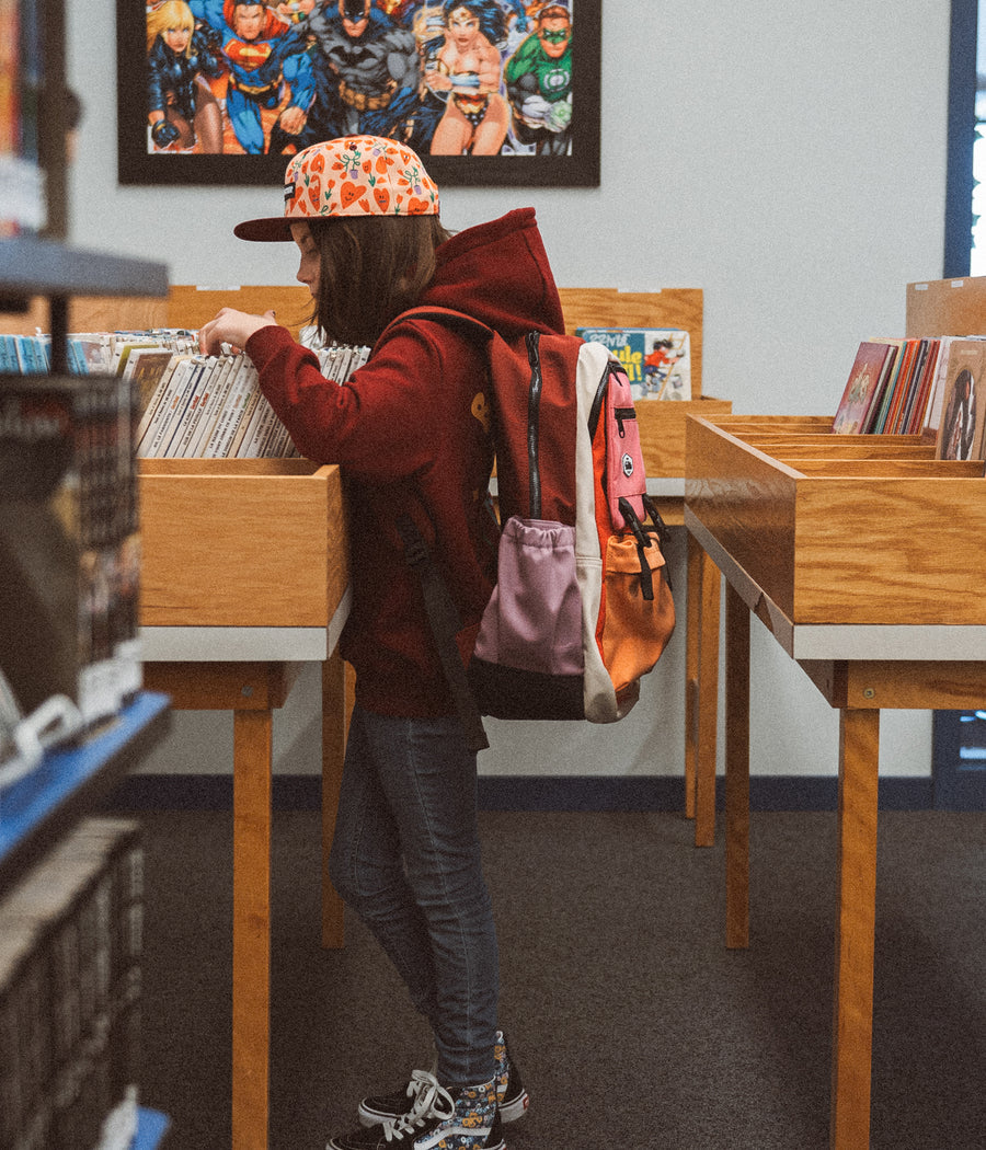 Headster - 26L Colorblock School Backpack