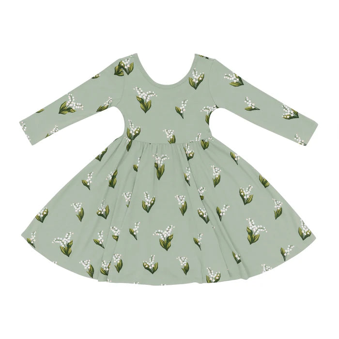 Kyte Baby - Long Sleeve Twirl Dress (18m-4T)