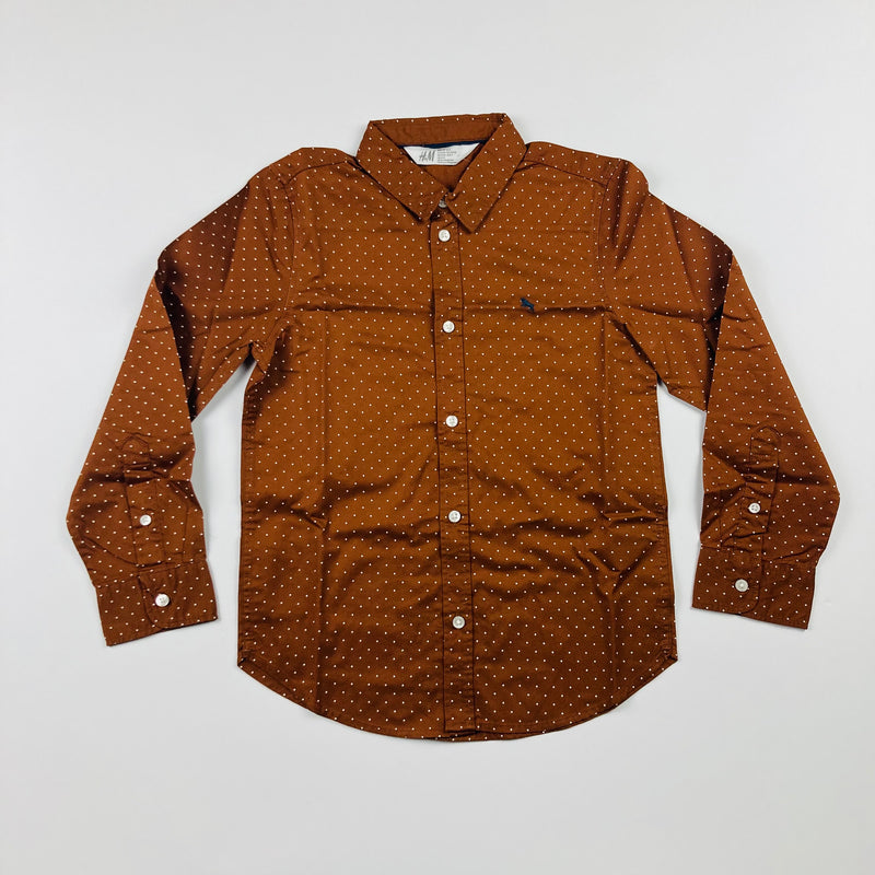 H&M Button Up Shirt - Size 8-9 Youth
