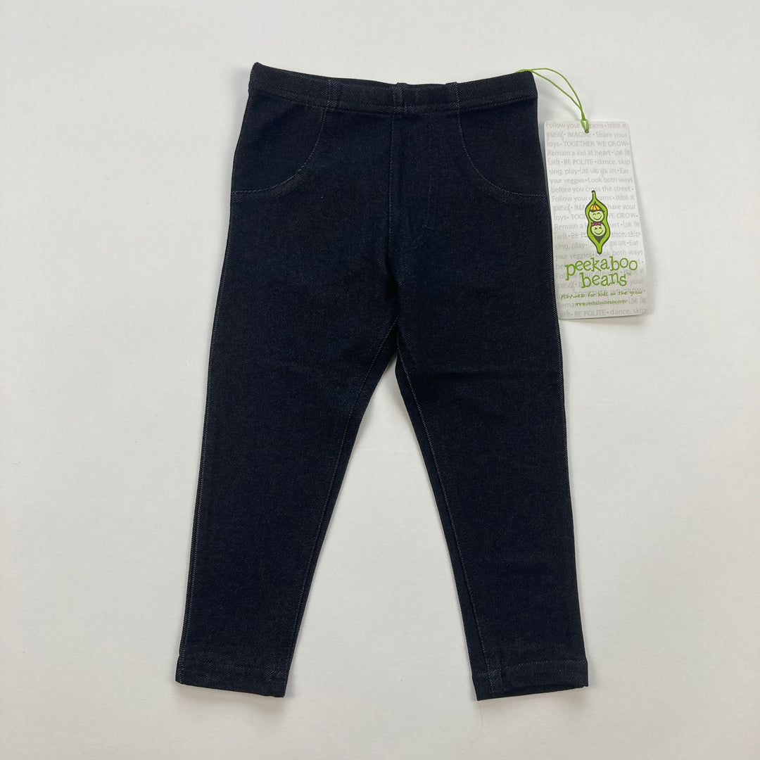 Peekaboo Beans Jump'n Jeggings - Size 1j - Pitter Patter Boutique