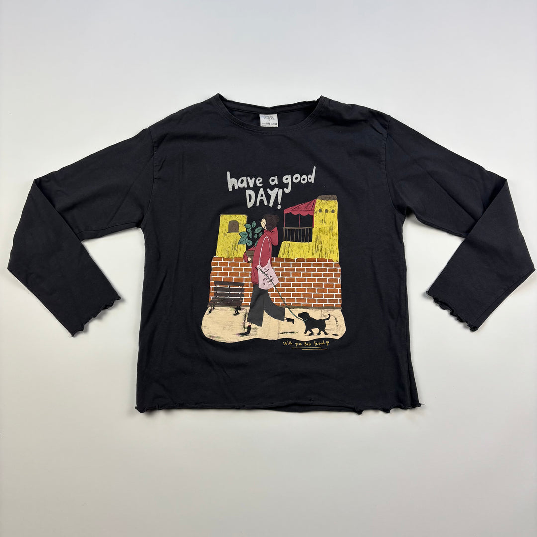 Zara Long Sleeve T-Shirt - Size 11-12 Youth