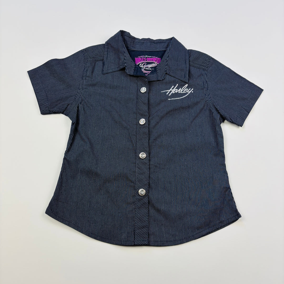 Harley Davidson Button-Up Shirt - Size 5 Toddler