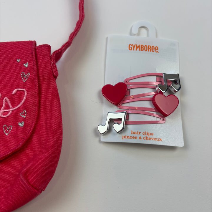 Gymboree Kids Purse &amp; Hair Clips