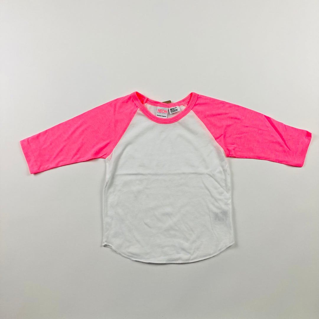 American Apparel 3/4 Length T-Shirt - Size 18-24M