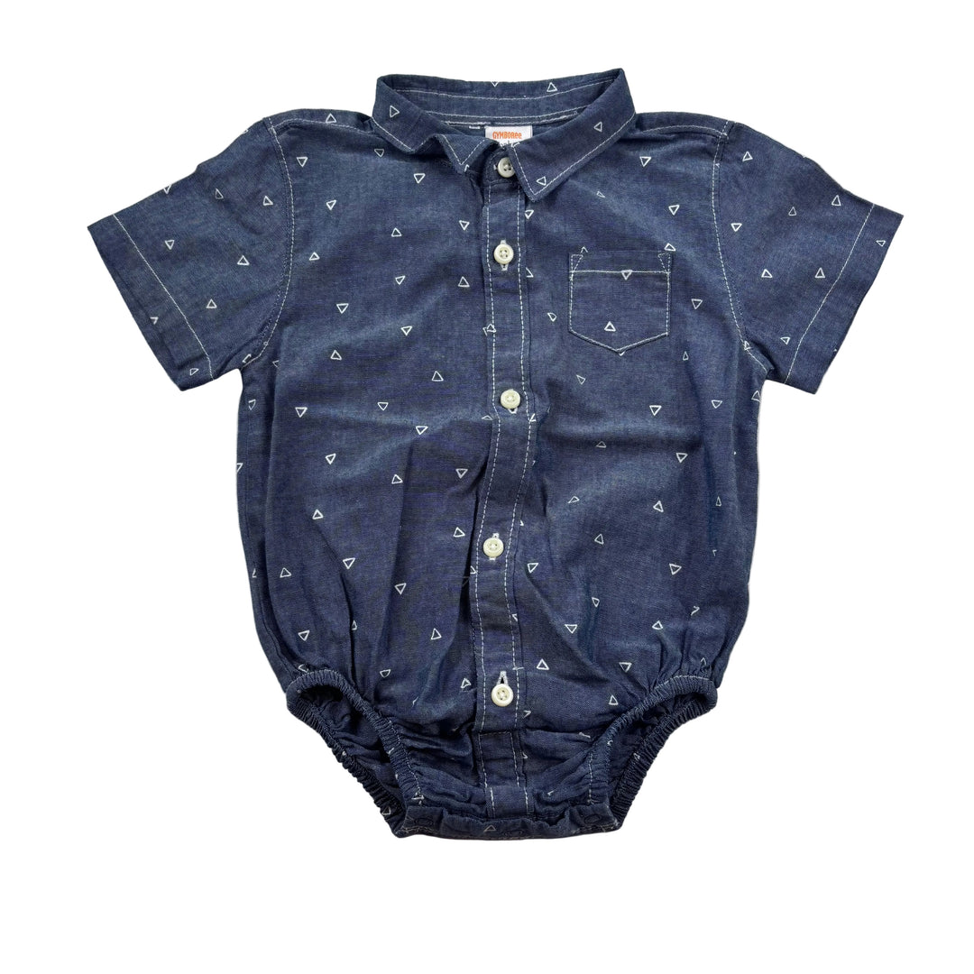 Gymboree Button-Up Onesie - 18-24 Months
