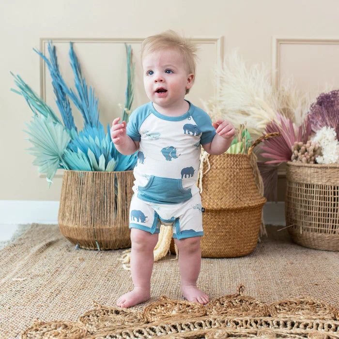 Kyte Baby - Bamboo Shortall Baby Romper