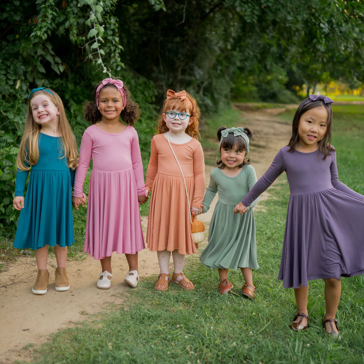 Kyte Baby - Long Sleeve Twirl Dress (5-7Y)