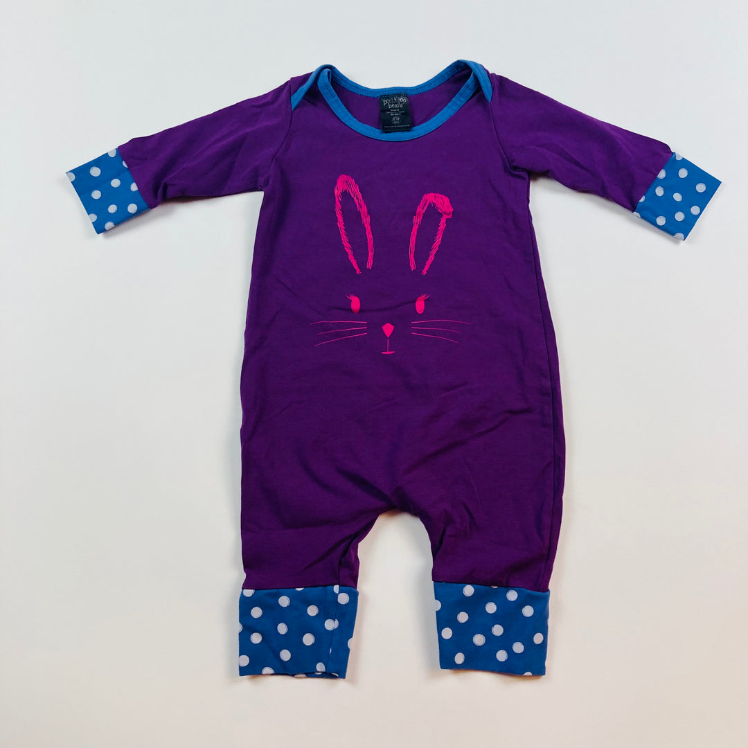 Peekaboo Beans Playsuit - Size 6-12 Months