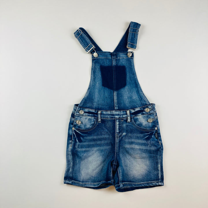 Silver Jean "Nisha" Overalls - Size 14 Youth