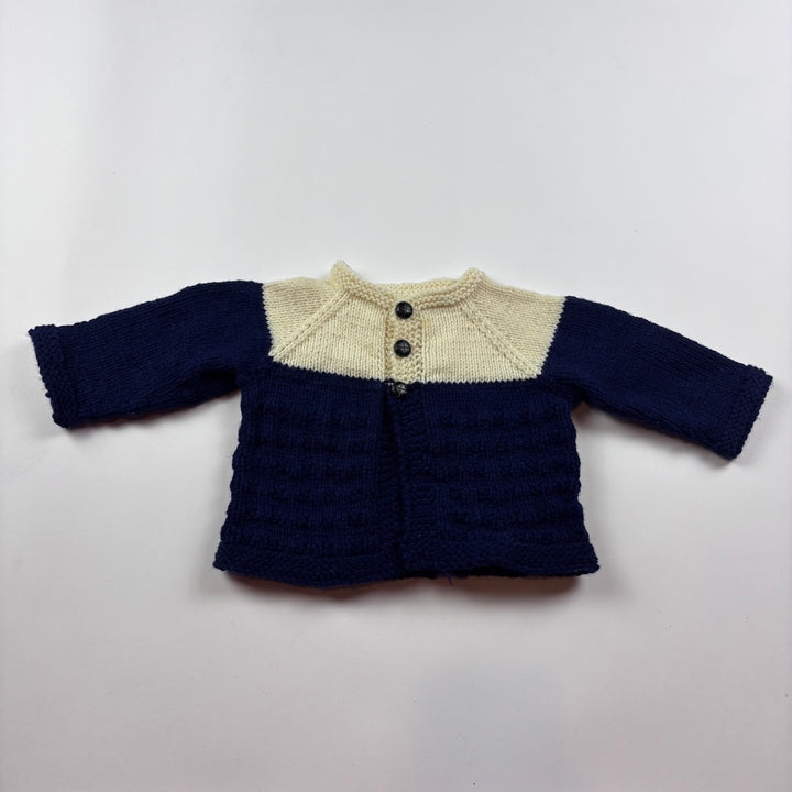 Hand Made Baby Cardigan - Size 3-6 Months