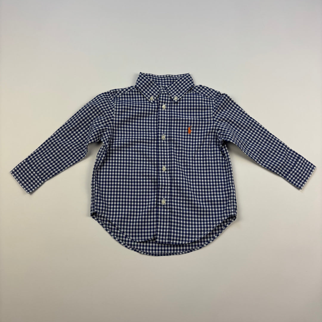 Ralph Lauren Button-Up Shirt - Size 2 Toddler