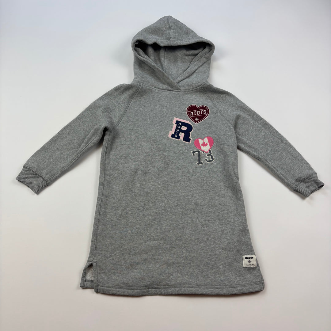 Roots Kids Long Sleeve Hooded Dress - Size 5-6 Years