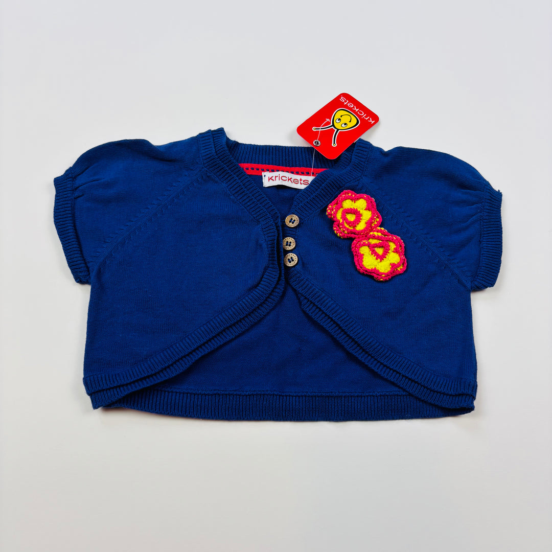 Krickets Shrug/Cardigan - Size 2-3 Toddler