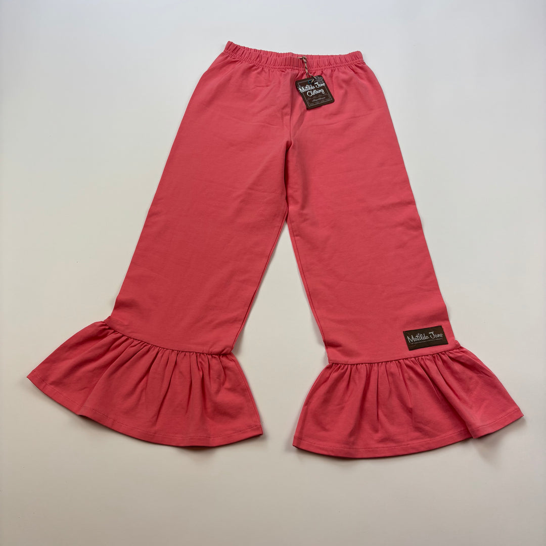Matilda Jane Ruffle Pants - Size 8-9 Youth