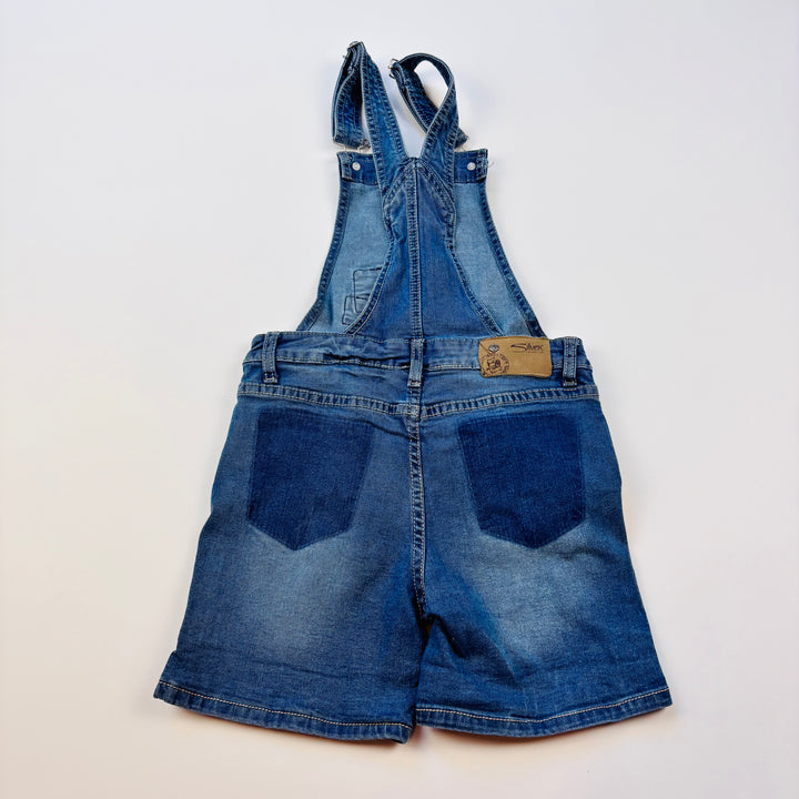 Silver Jean "Nisha" Overalls - Size 12 Youth