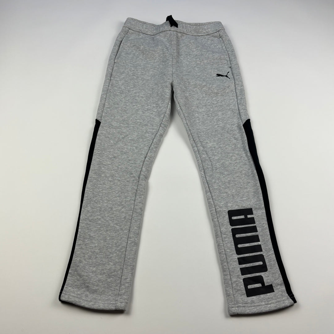 Puma Fleece Lined Sweatpants - Size Youth Large (10-12Y)