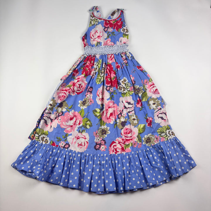 Matilda Jane Heart Song Tiered Floral Maxi Dress - Size 6-7 Youth