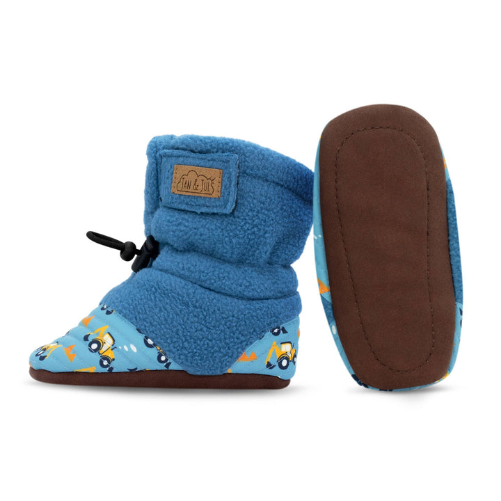 Jan & Jul - Adjustable Stay-Put Cozy Fleece Booties - Pitter Patter Boutique