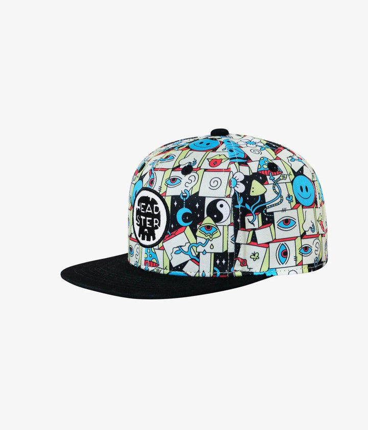 Headster - Youth (56cm) Snapback Flat Brim Hats