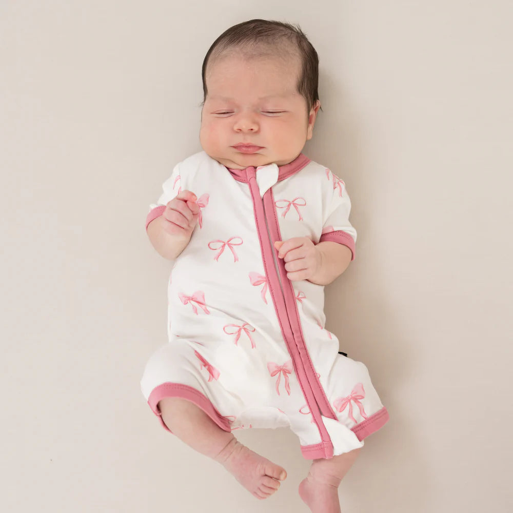 Kyte Baby - Bamboo Zippered Shortall Romper