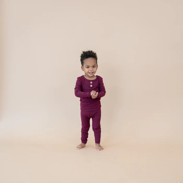 Kyte Baby - Kids/Youth Ribbed Henley Set