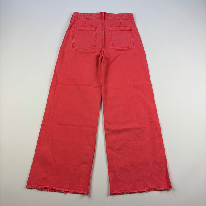 GAP "High Stride Ankle" Wide Jeans - Size 14 Youth