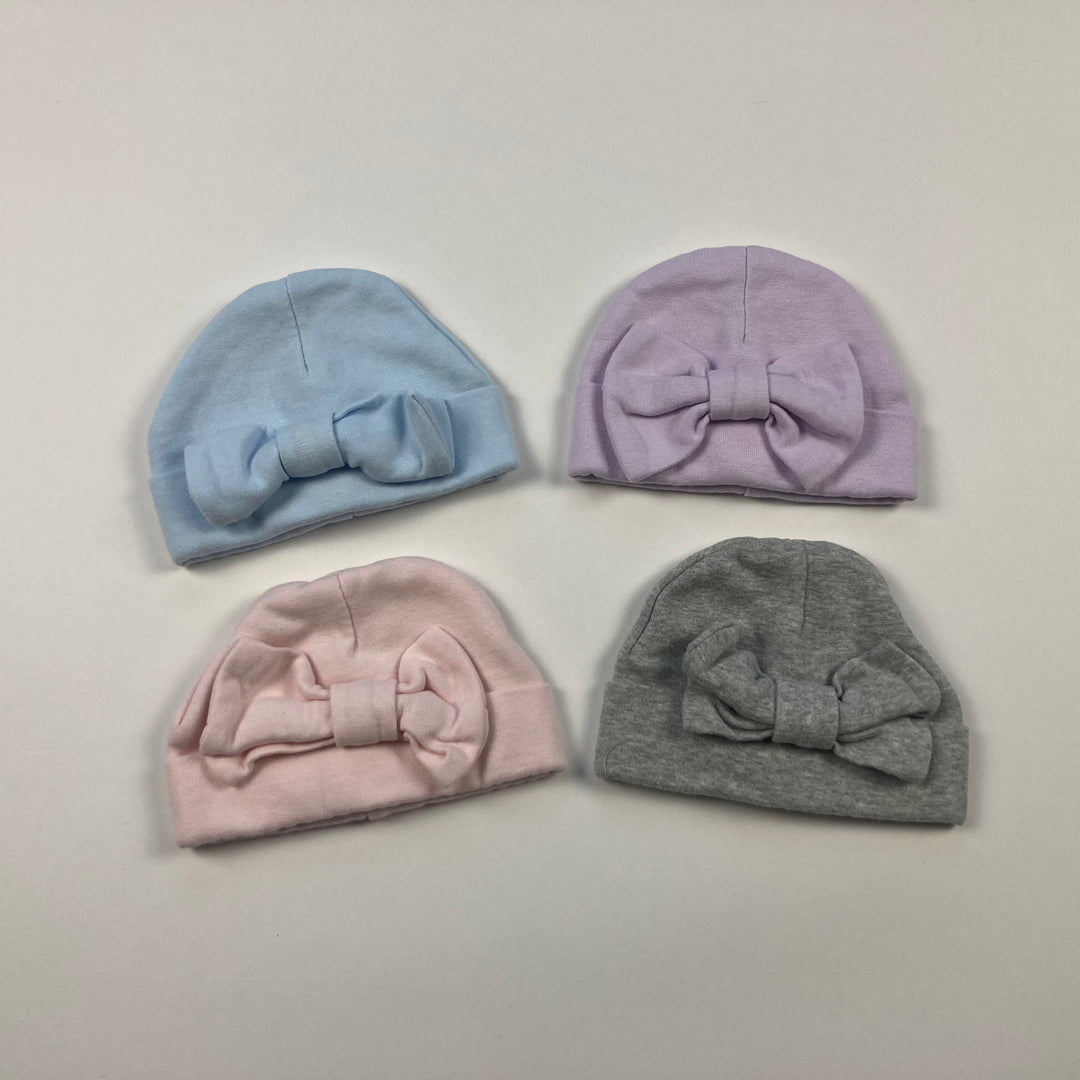 Baby Hats 4 Pack - Size Preemie/Newborn - Pitter Patter Boutique