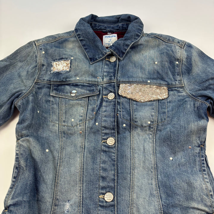 Mayoral Jean Jacket - Size 16-18 Youth