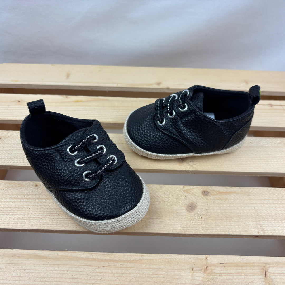 First Steps Baby Crib Shoes -  Size 4 Baby/Toddler