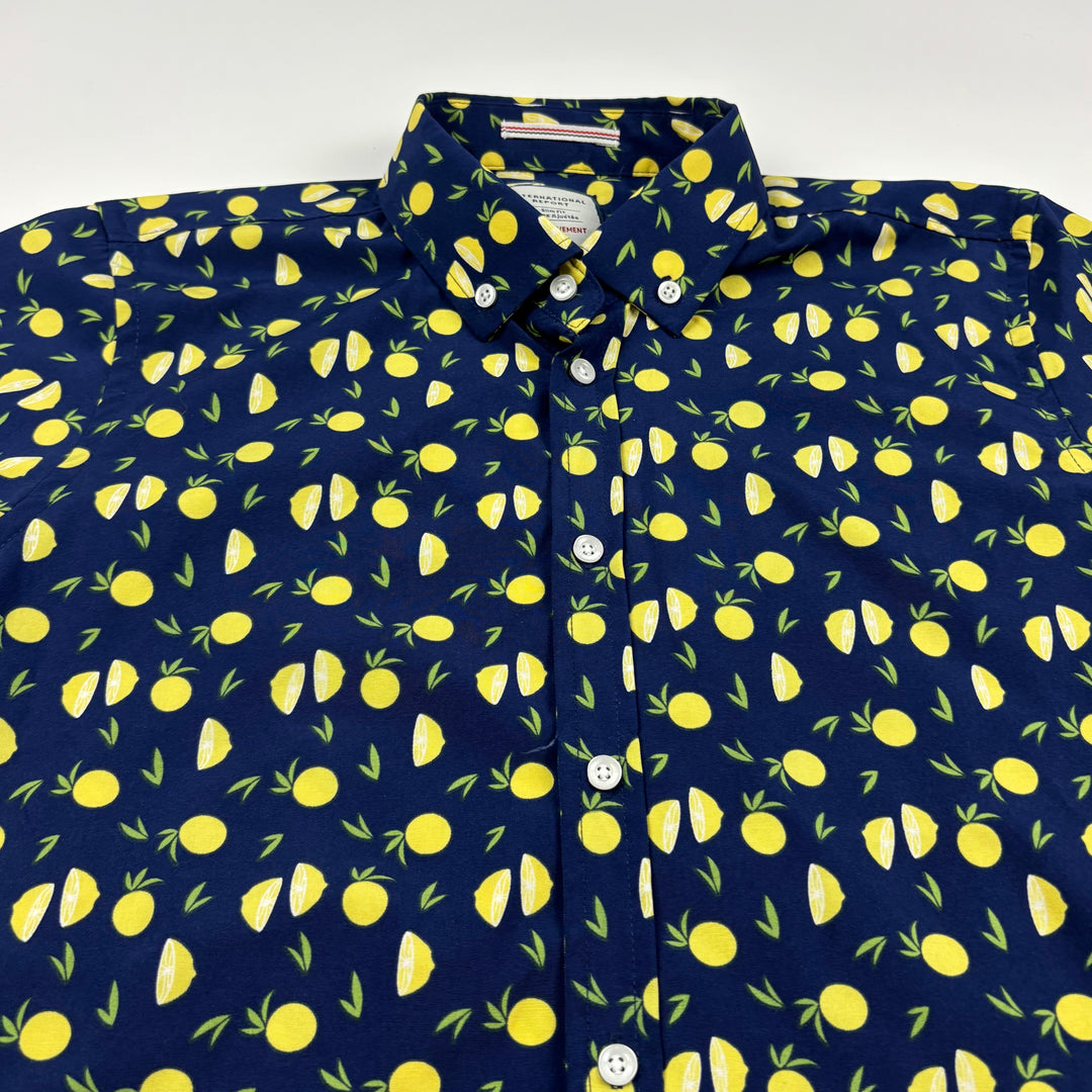 International Report Button-Up Shirt - Size 14 Youth