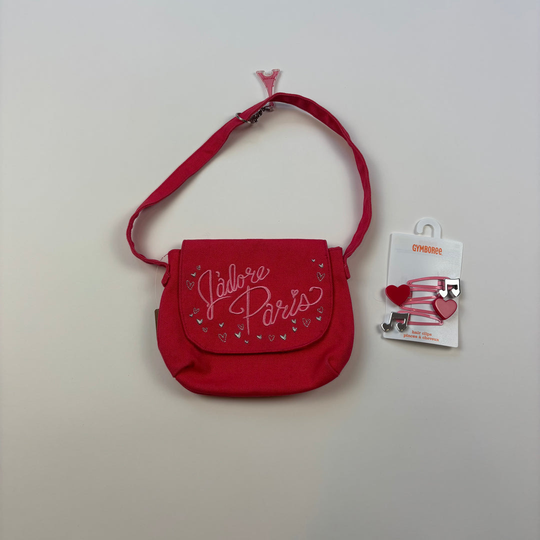 Gymboree Kids Purse &amp; Hair Clips