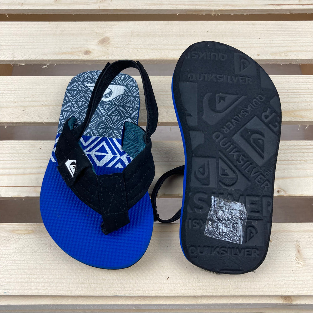 Quiksilver Flip Flops - Size 6 Toddler - Pitter Patter Boutique