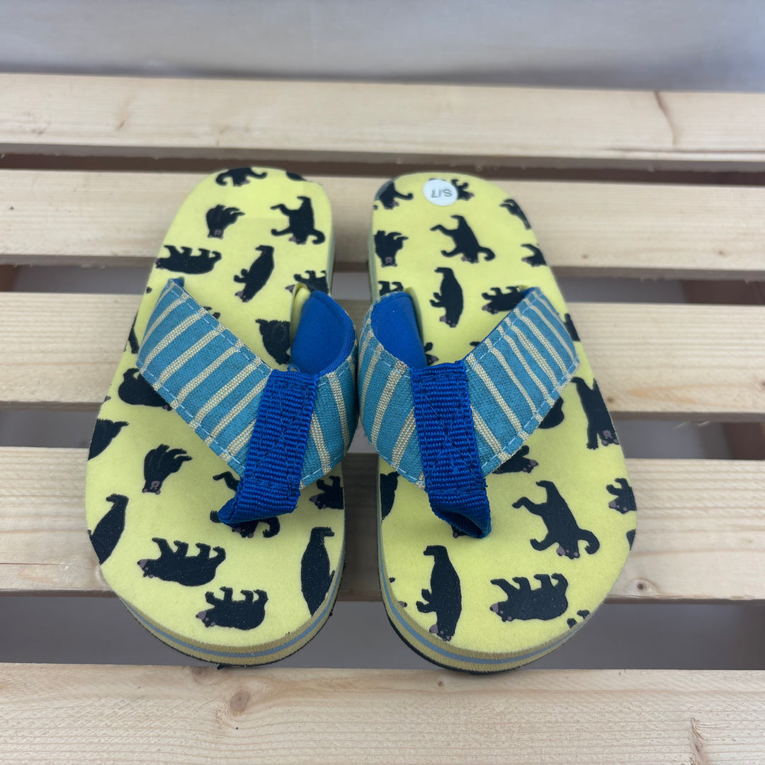 Little Blue House Flip Flops - Size 7 Toddler