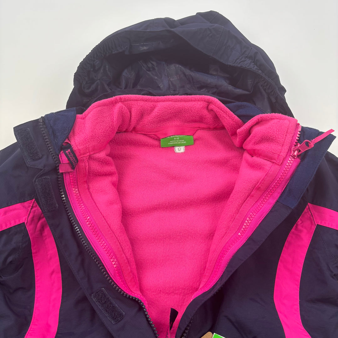 Mountain Warehouse 3-in-1 Winter/Ski Jacket - Size 9-10 Youth
