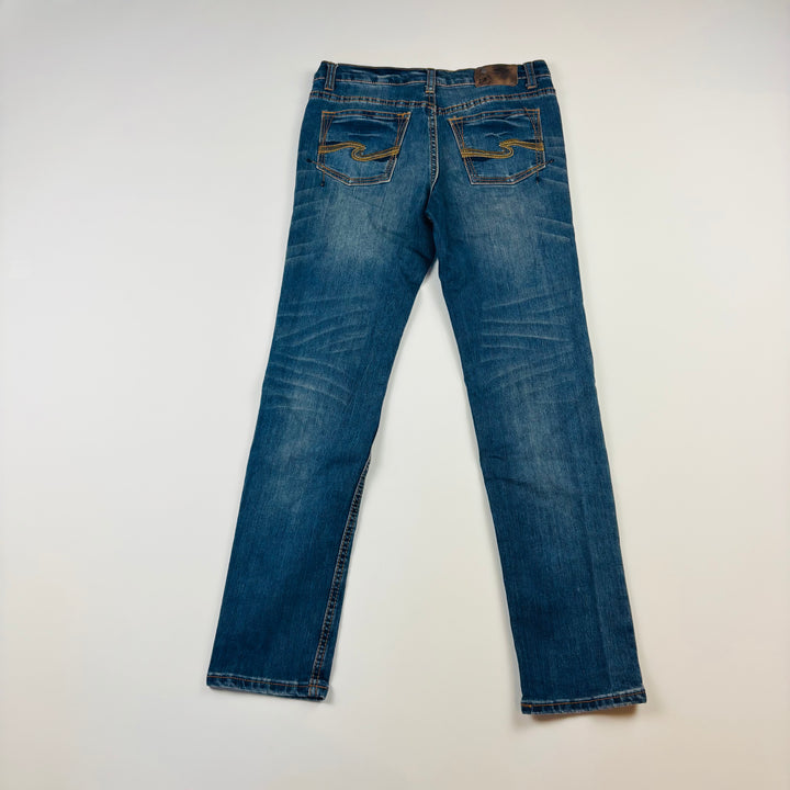 Silver "Cairo" Jeans - Size 14 Youth