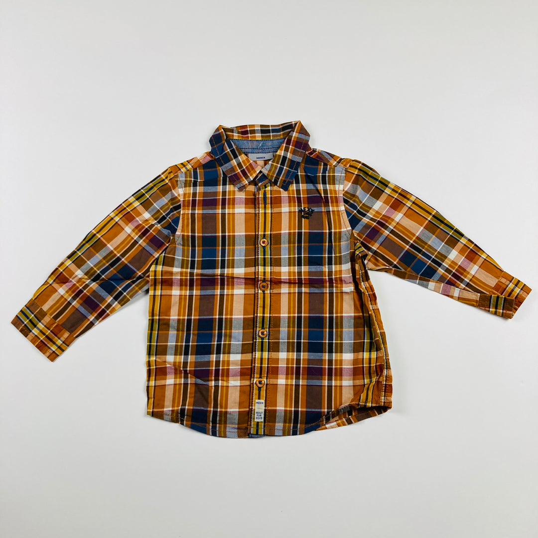 Mexx Button-Up Shirt - Size 18-24 Months - Pitter Patter Boutique