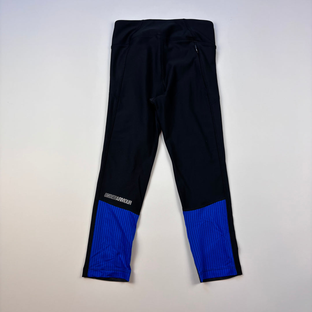 Under Armour Crop Athletic Leggings - Size Youth Large (14/16Y)